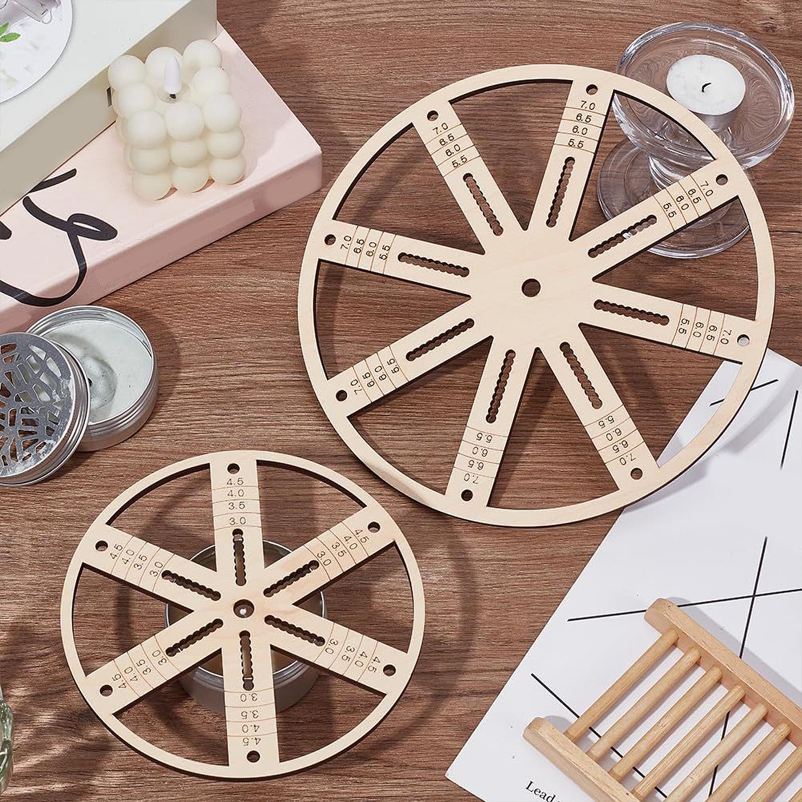 Wooden Wick Candle - Wick Centering Tool, Houten Kaarsenlont Centreerapparaat,