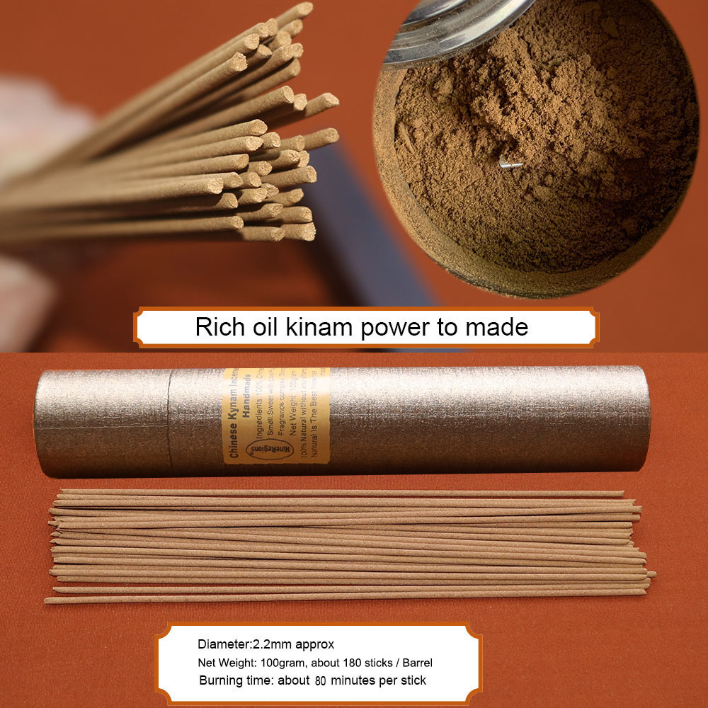 Home Fragrance Incense Sticks - Premium QiNan Oudh wierookstokjes handgemaakt milieuvriendelijk