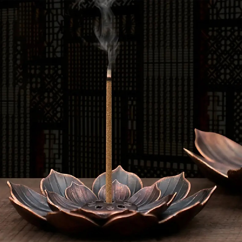 Home Fragrance Incense Sticks - Wierookhouder voor stokken, wierookbrander, lotus afneembare