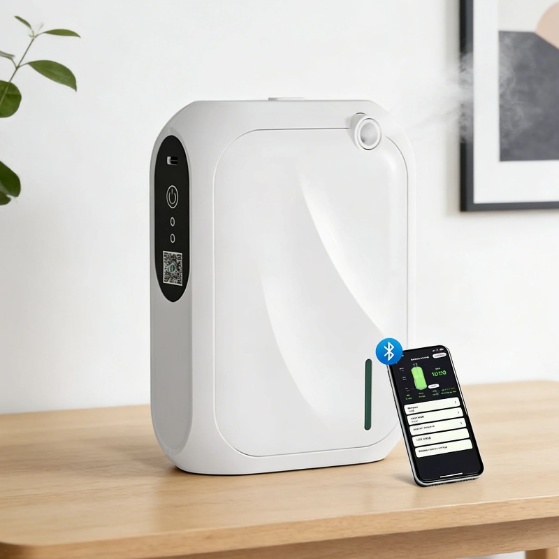 Home Fragrance No.01 - Geurmachine Wandmontage Professionele Aroma Diffuser Bluetooth