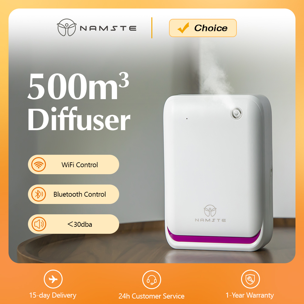 Home Fragrance Brand - NAMASTE 500m3 Grote Kamer Aromatherapie Machine