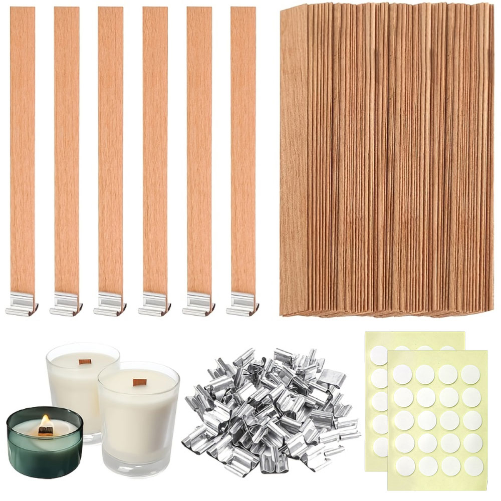 100 Stuks Houten Wieken Met Ba - Wooden Wick Candle recensie en prijs