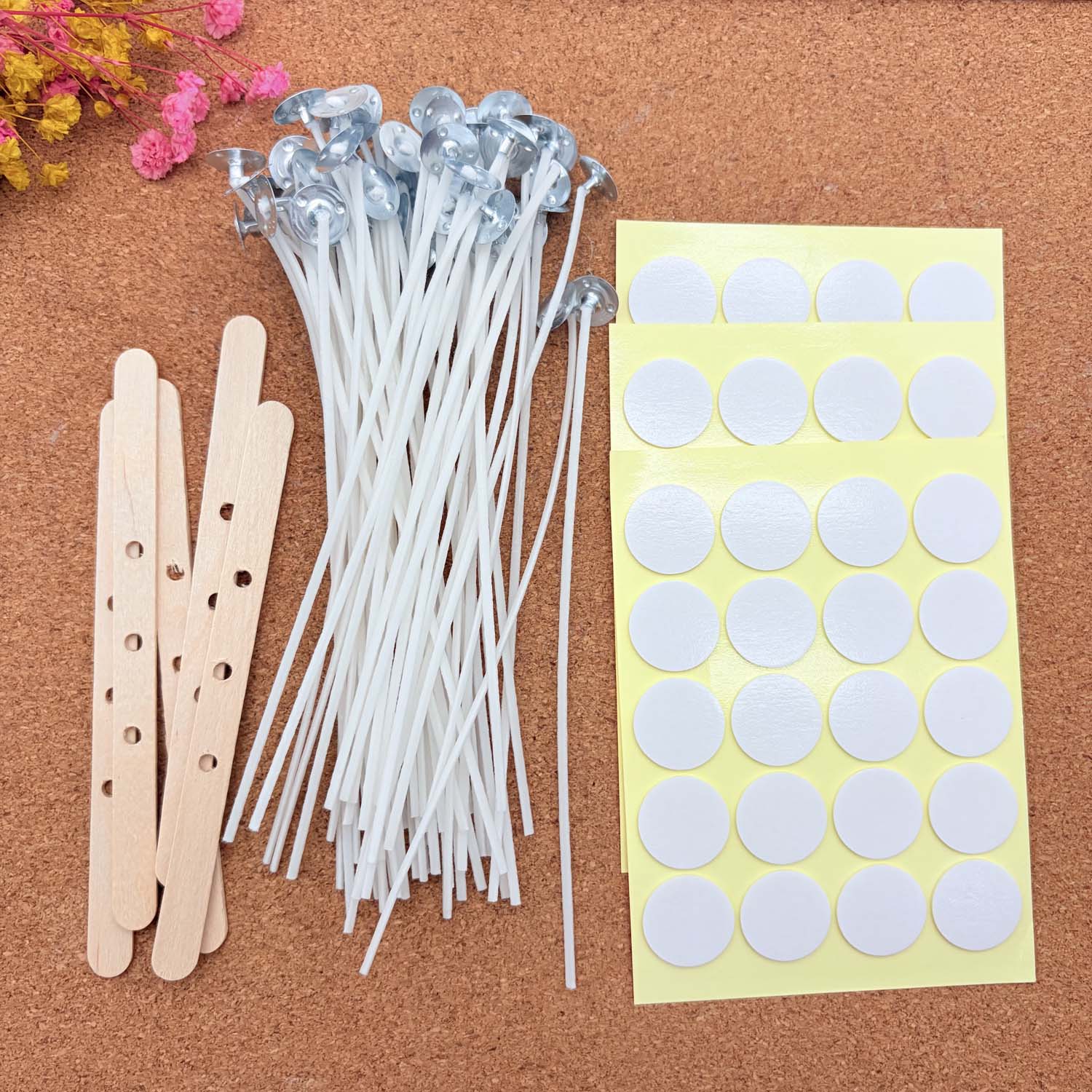 1 SET Kaarsenmaak DIY Kits Roo - Wooden Wick Candle recensie en prijs
