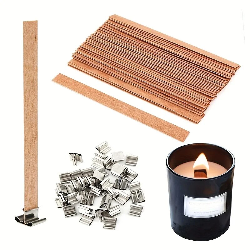 30 Stuks Hoge Kwaliteit Houten - Wooden Wick Candle recensie en prijs