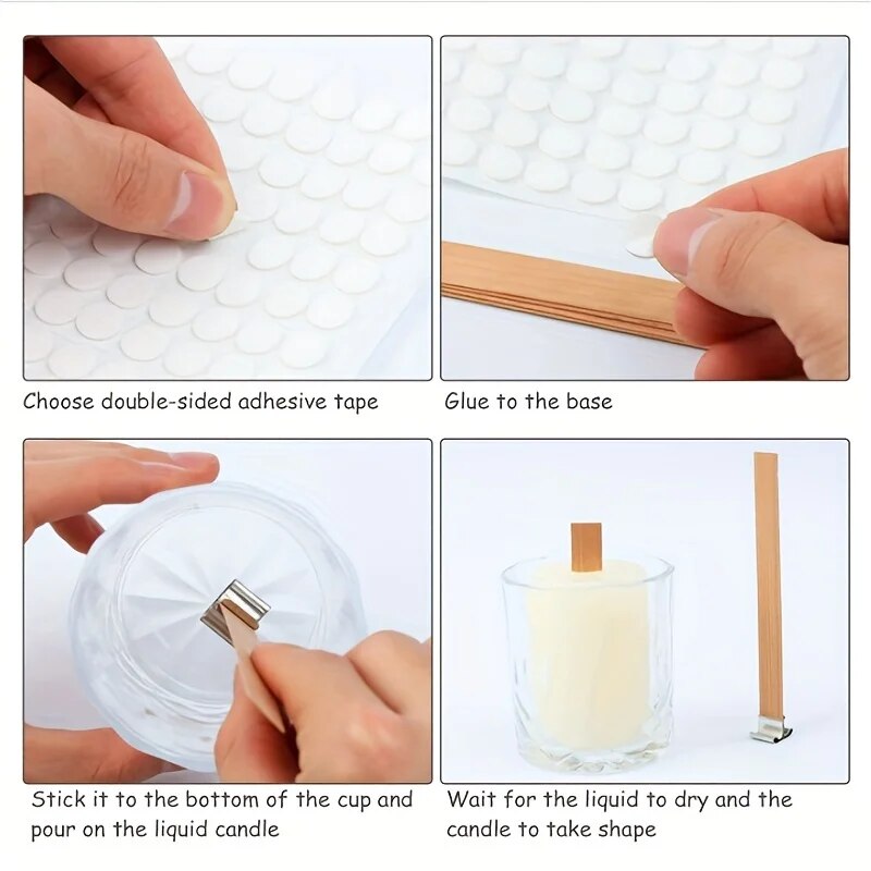 30 Stuks Hoge Kwaliteit Houten - Wooden Wick Candle recensie en prijs