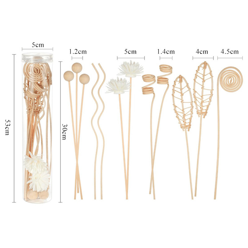 C 12PCS Lotus Serie Bloem Rota - Home Fragrance Reeds recensie en prijs