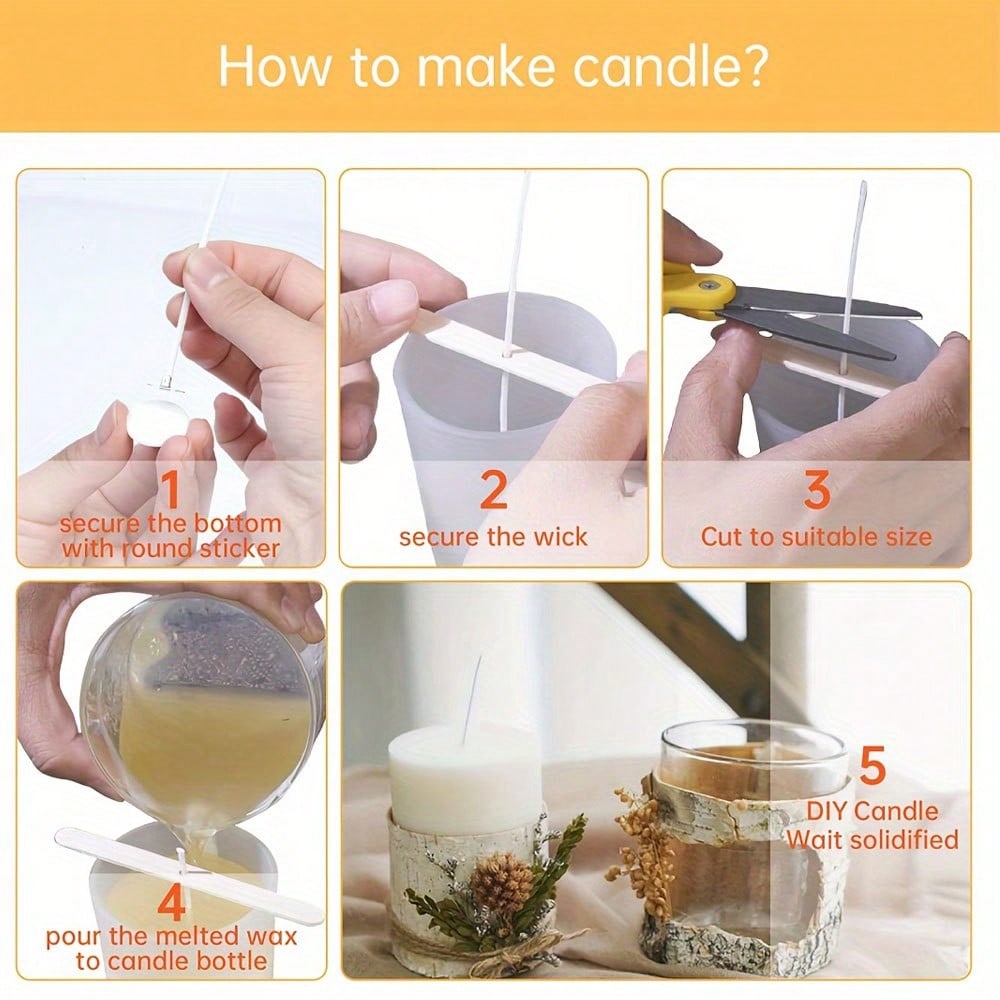 5/10/20/30/50 stuks houten kaa - Wooden Wick Candle recensie en prijs